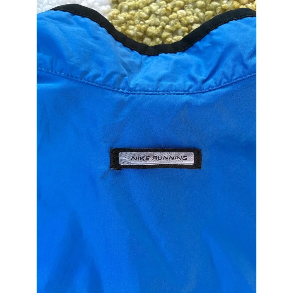 Nike Blue Gray Half Zip Pullover‎ Track Jacket Youth L G